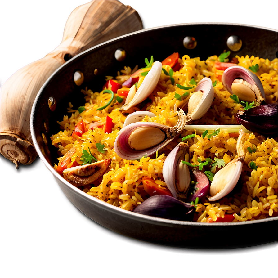 Garlic Lovers' Paella Png Pre8 PNG Image