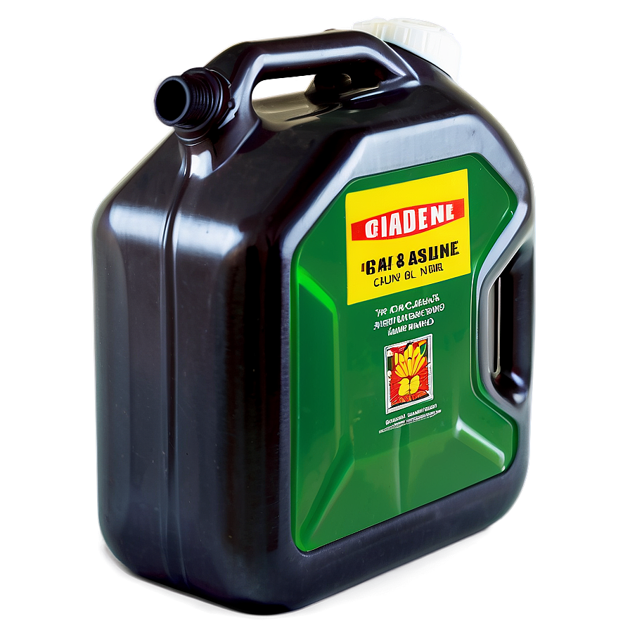 Gasoline Can With Label Png 06272024 PNG Image