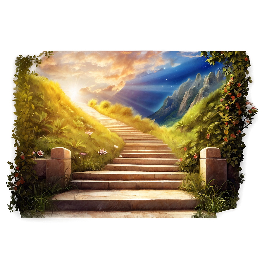 Gateway To Heaven Stairway Png Mee PNG Image