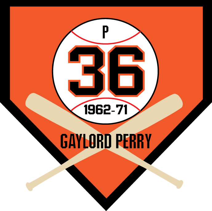 Gaylord Perry Baseball Plaque PNG Image