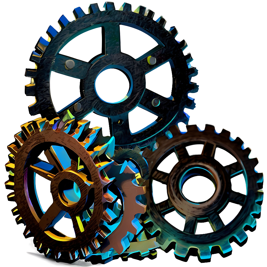 Gears Collection Png Rjn PNG Image