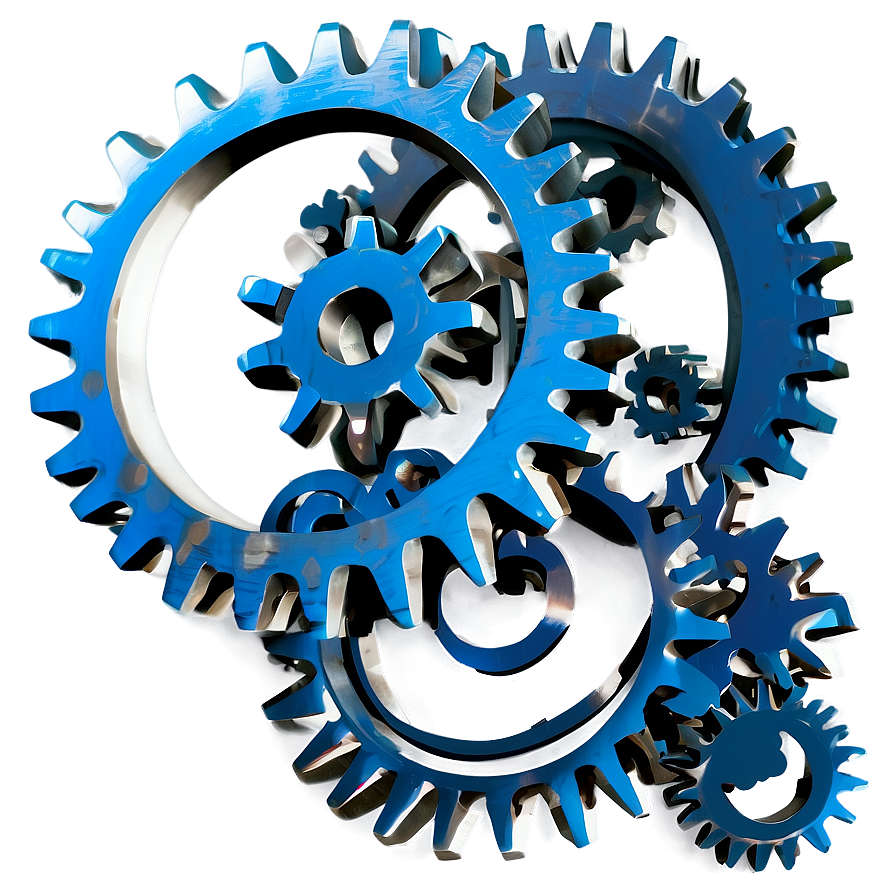 Gears Composition Png Sdt PNG Image