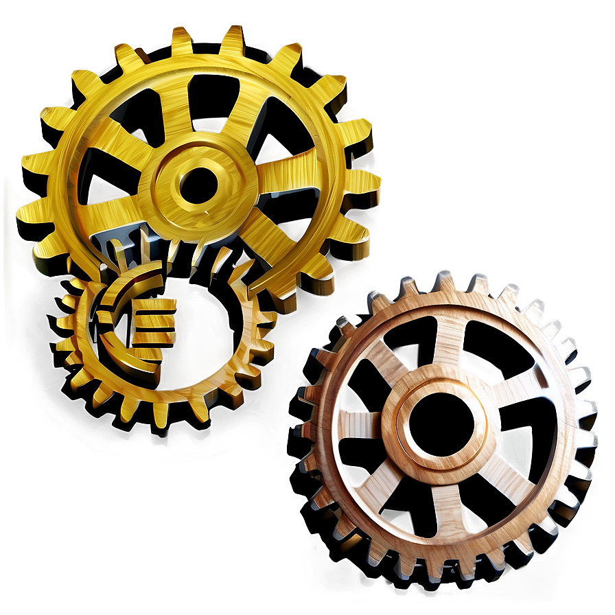 Gears Drawing Png Gtn19 PNG Image