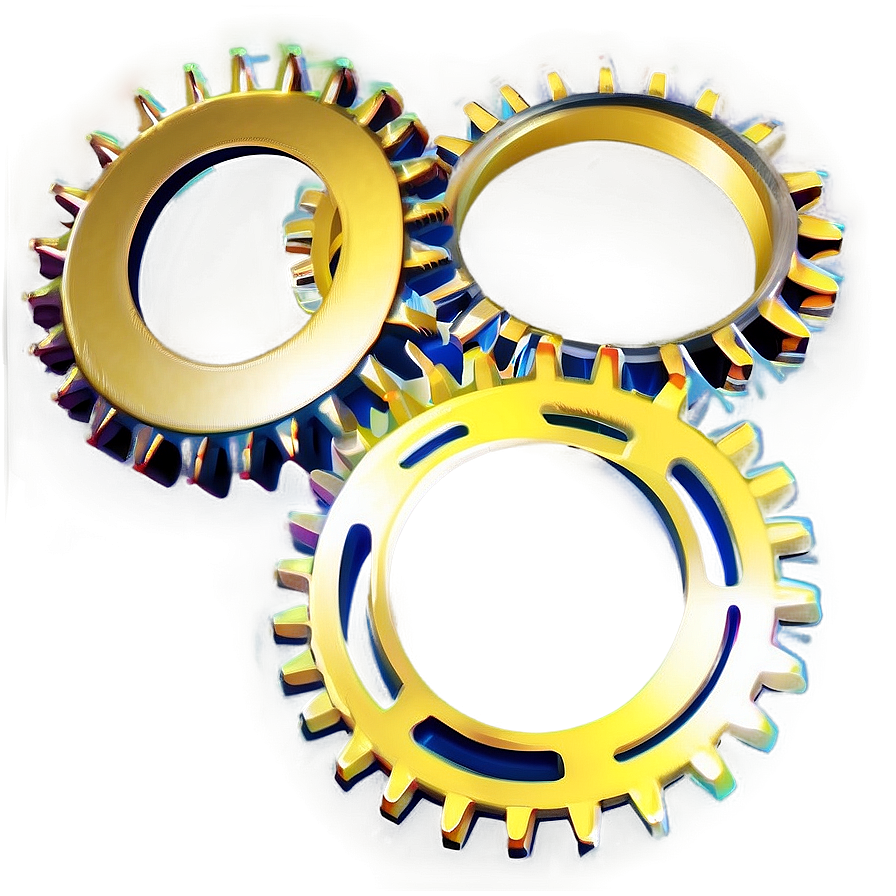 Gears Outline Png Akd PNG Image