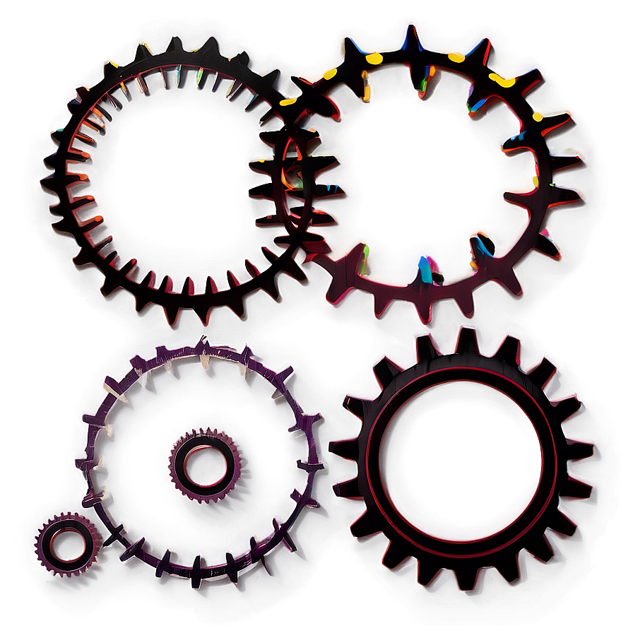 Gears Pattern Png Yfc78 PNG Image