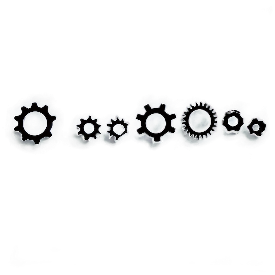 Gears Sketch Png Som PNG Image