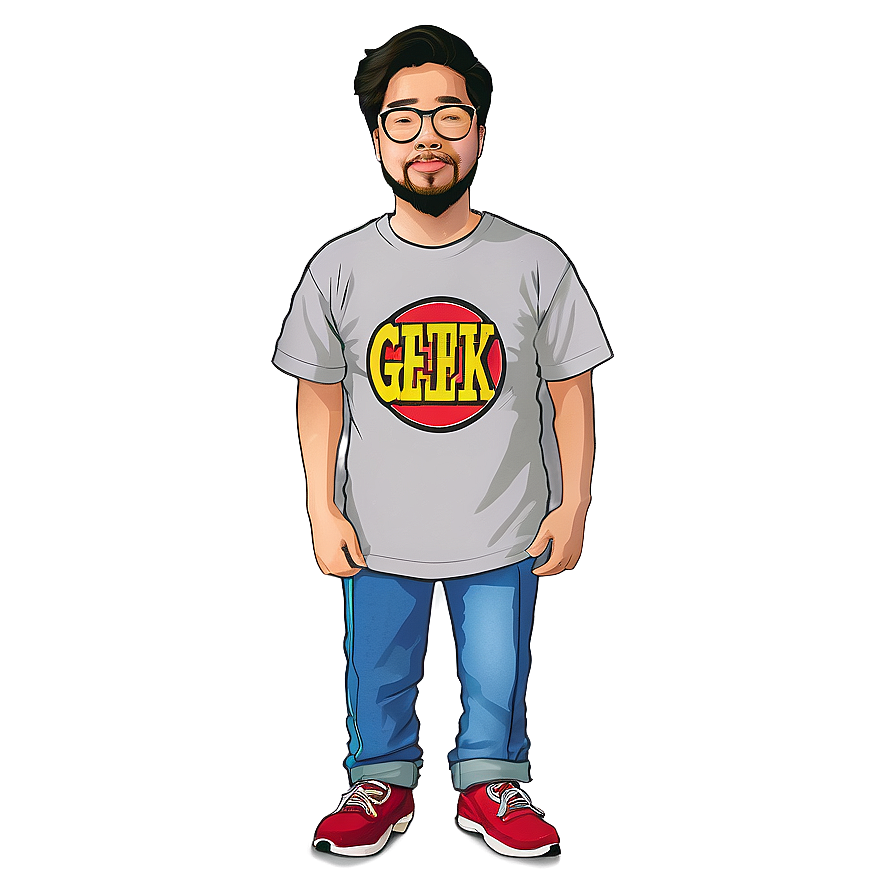 Geek Culture T-shirt Pattern Png Ttp PNG Image