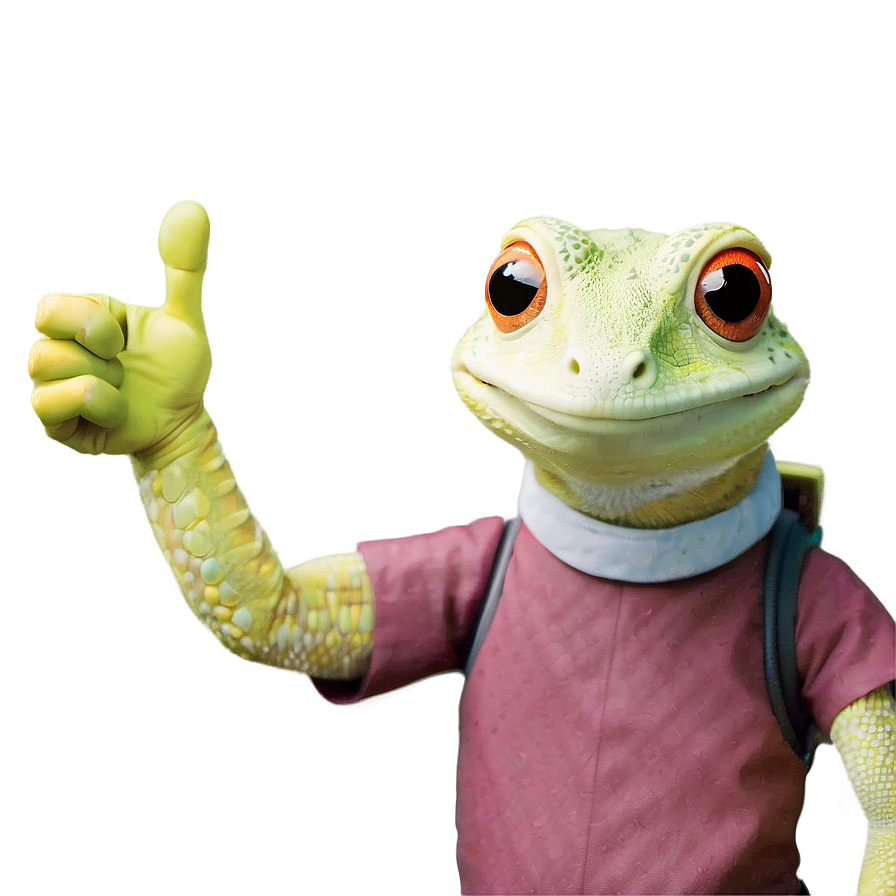 Geico Gecko Thumbs Up Png Pbx PNG Image