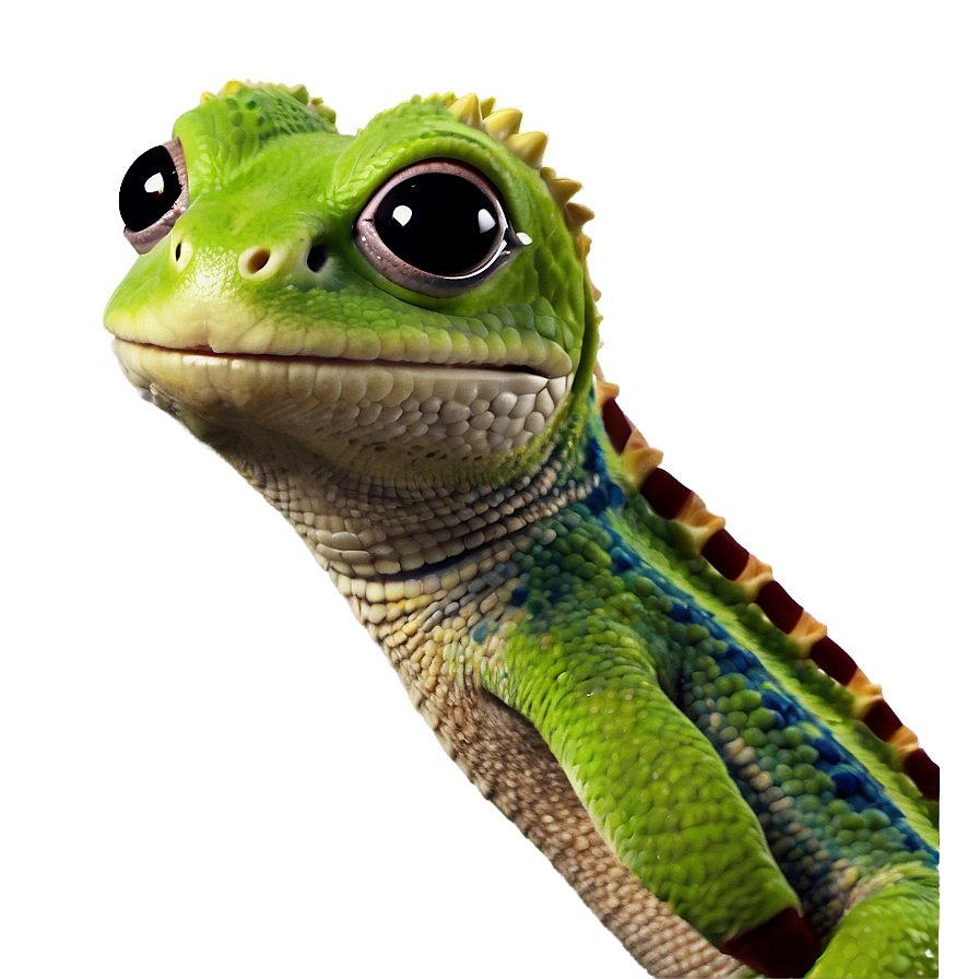 Geico Gecko With Glasses Png Dvv PNG Image