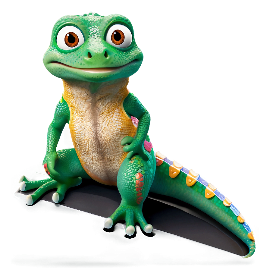 Geico Gecko With Money Saving Tips Png Eko PNG Image