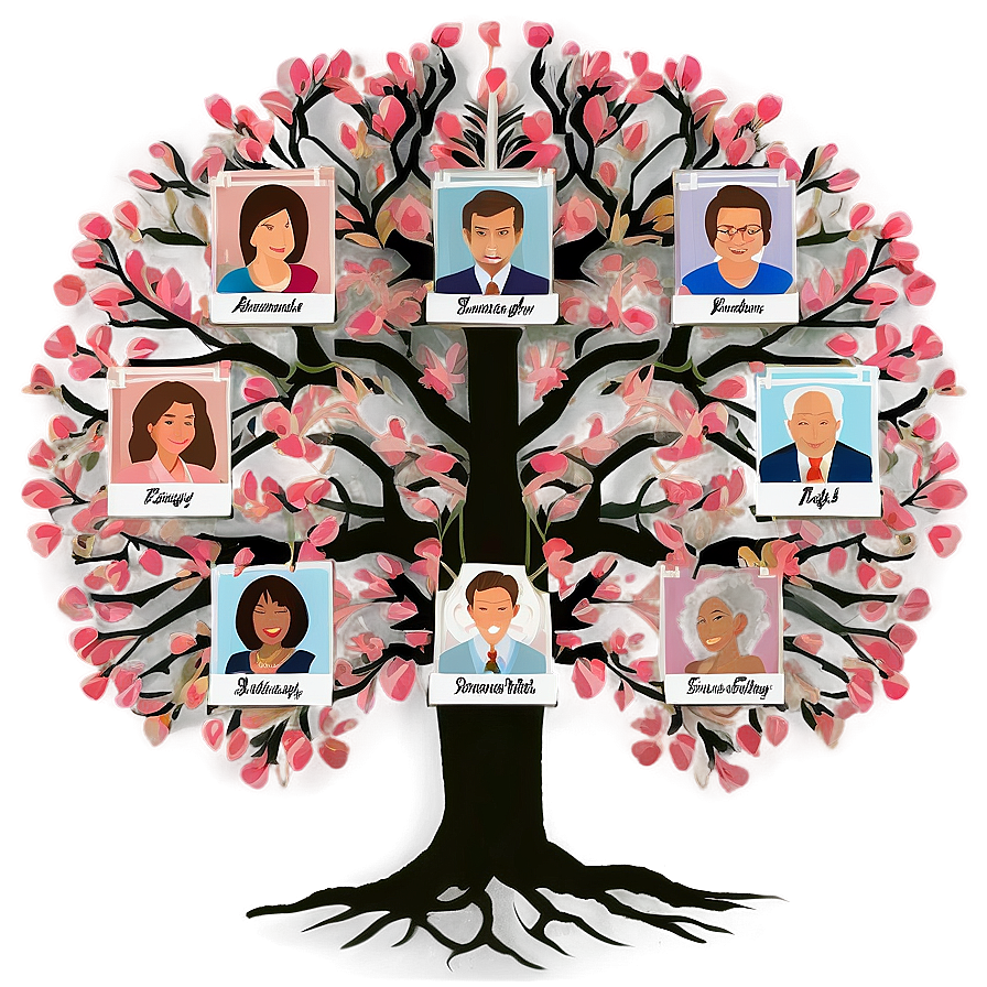 Genealogy Tree For Family Reunion Png 06212024 PNG Image