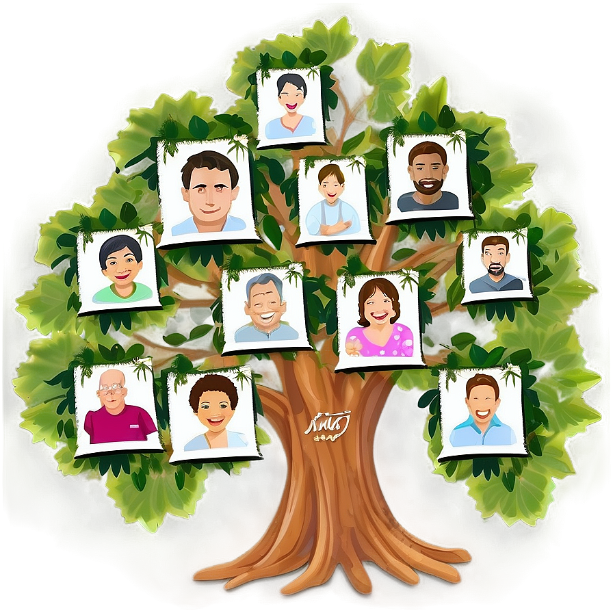 Genealogy Tree For Family Reunion Png 85 PNG Image