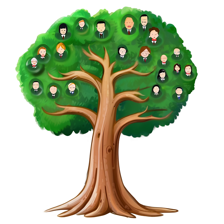 Genealogy Tree For Family Reunion Png Kkt14 PNG Image