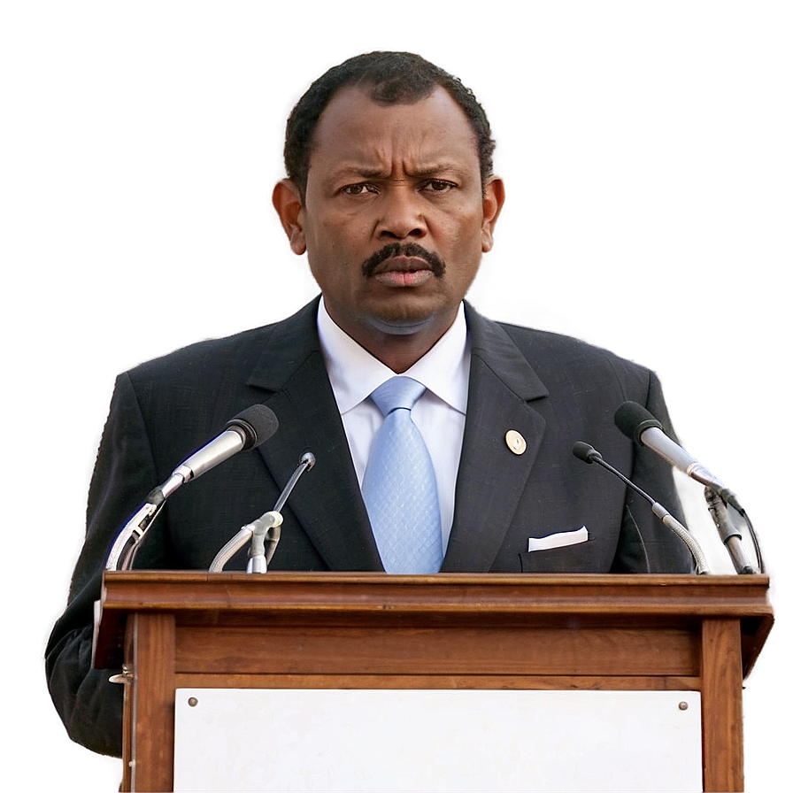 General Giving Speech Png 17 PNG Image