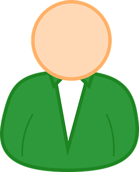 Generic Icon Manin Green Jacket PNG Image