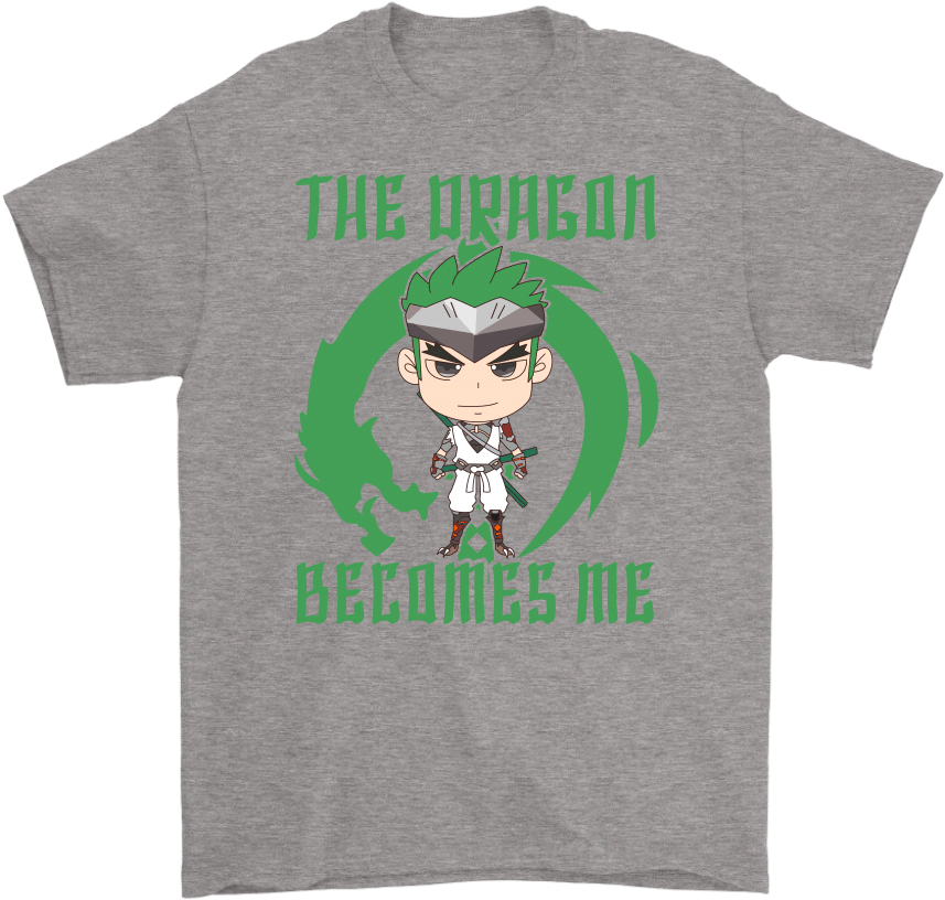 Genji Dragon Becomes Me Tshirt PNG Image