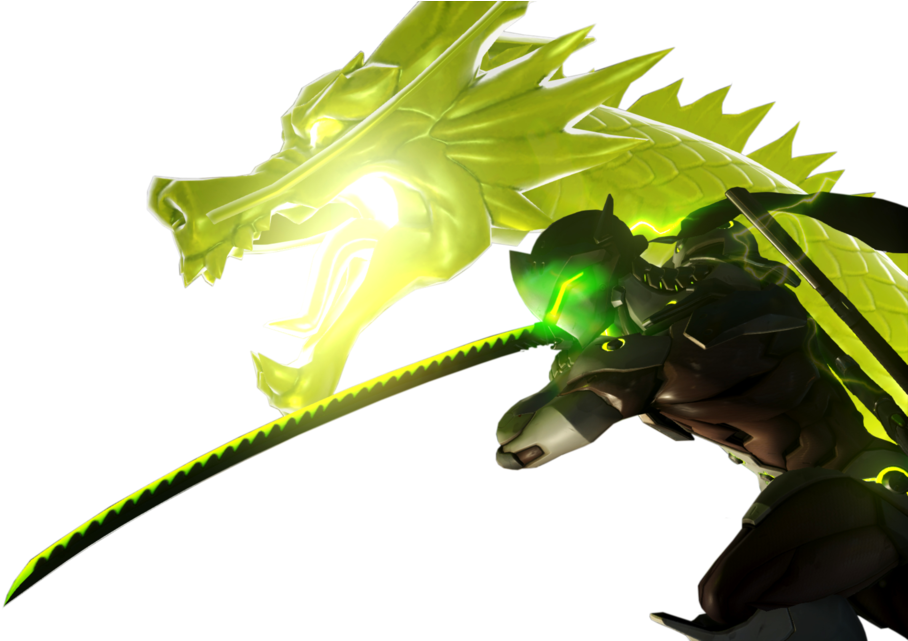 Genji Dragonblade Overwatch PNG Image