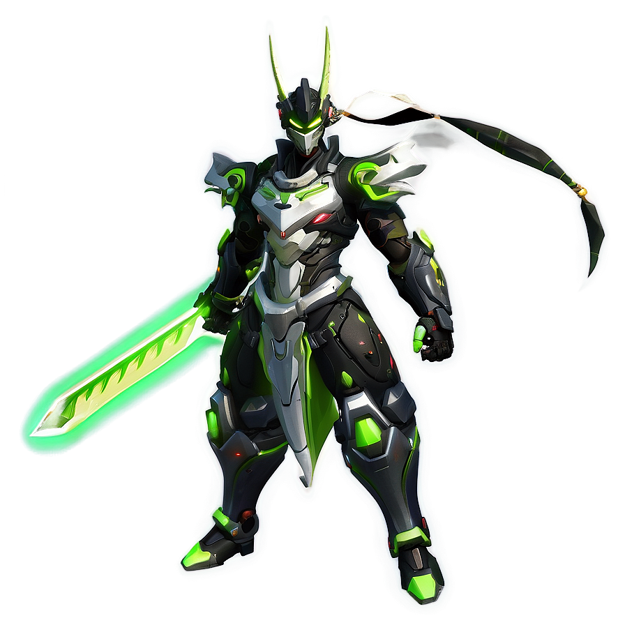 Genji Dragonblade Ultimate Png Sst PNG Image