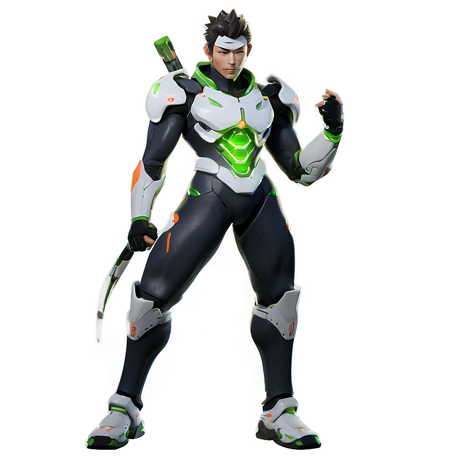 Genji Overwatch Casual Png Mga54 PNG Image