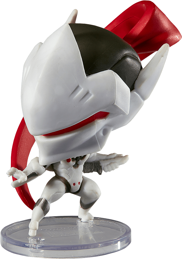 Genji Overwatch Figure Action Pose PNG Image