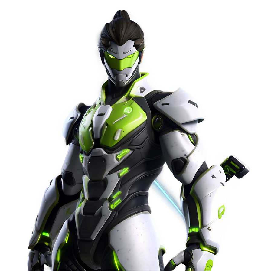 Genji Overwatch Wallpaper Png Ijh PNG Image