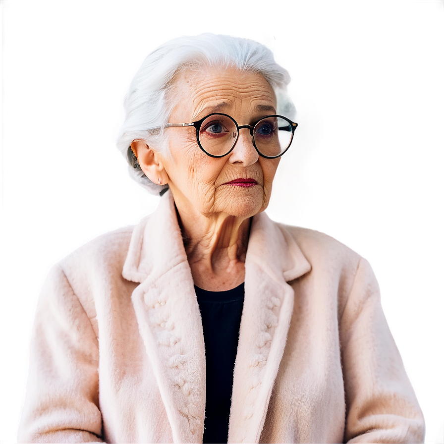 Gentle Old Lady Png 61 PNG Image