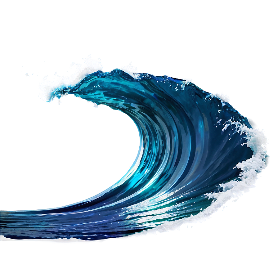 Gentle Sea Wave Png Qma5 PNG Image