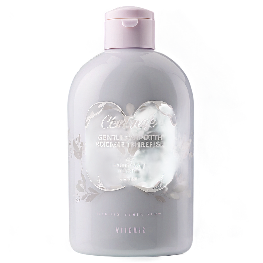 Gentle Shampoo Bottle Png 67 PNG Image