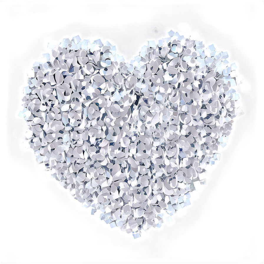 Gentle White Glitter Scatter Png Jyo27 PNG Image