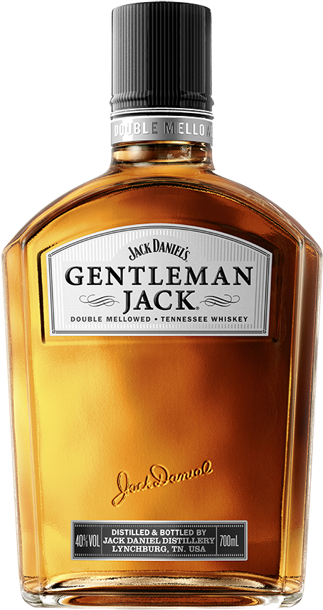 Gentleman Jack Whiskey Bottle PNG Image