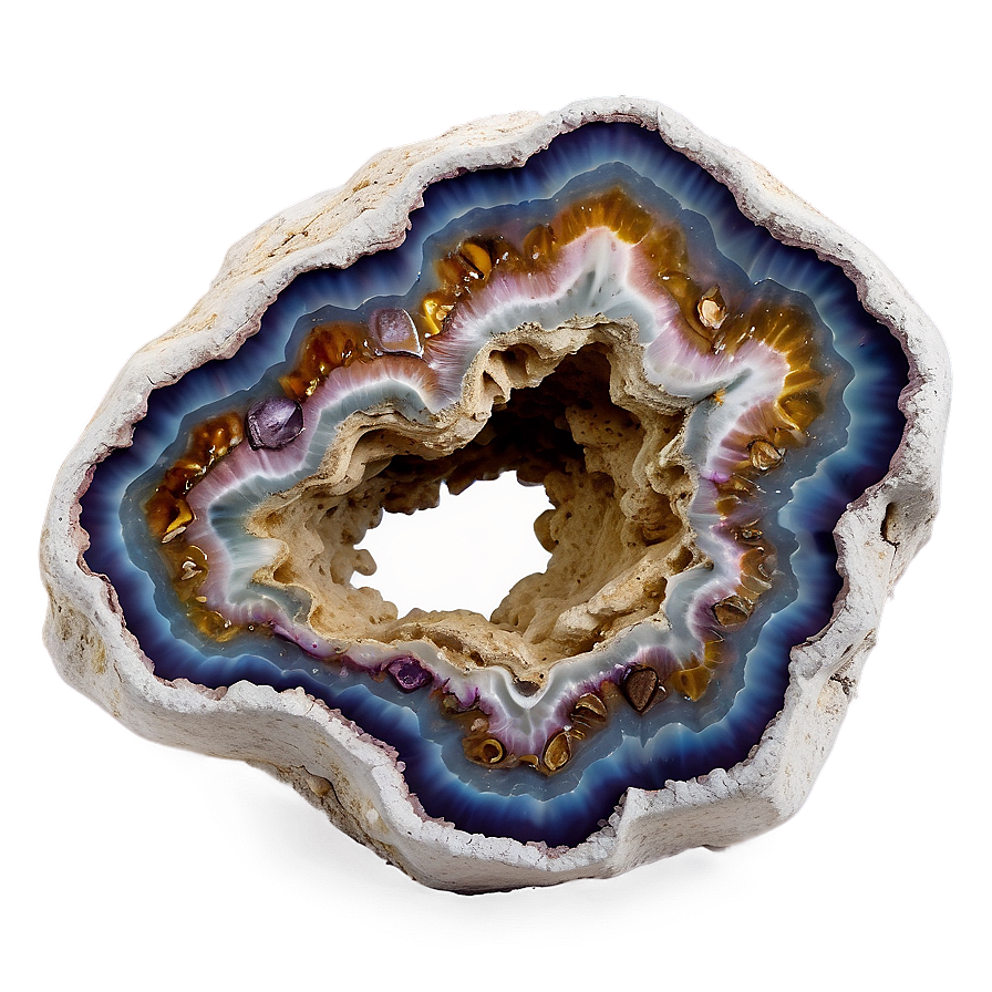 Geode Fossil Display Png 06282024 PNG Image