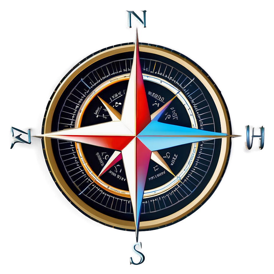 Geographical Compass Rose Figure Png 18 PNG Image