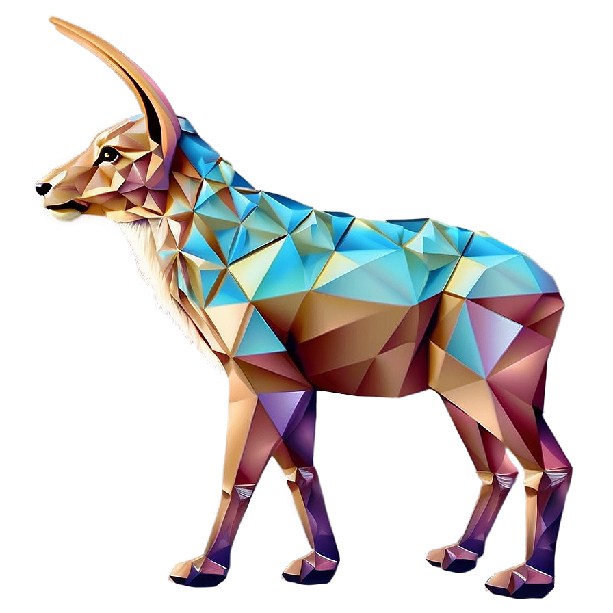 Geometric Animal Illustrations Png 06232024 PNG Image