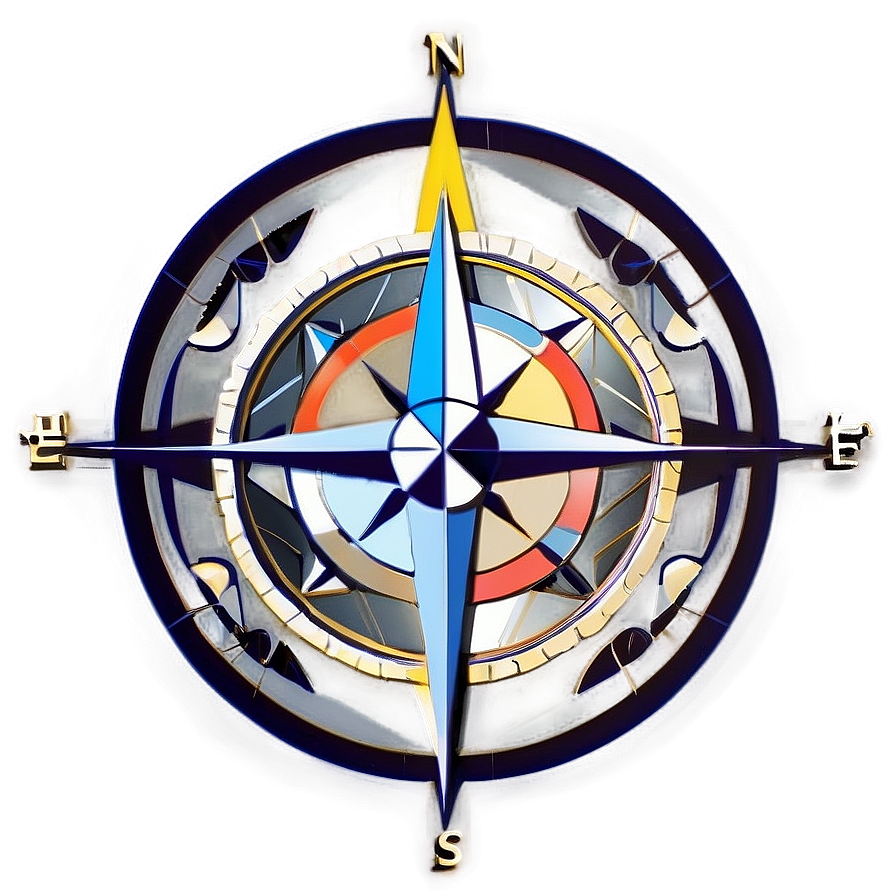 Geometric Compass Art Png Bqr79 PNG Image