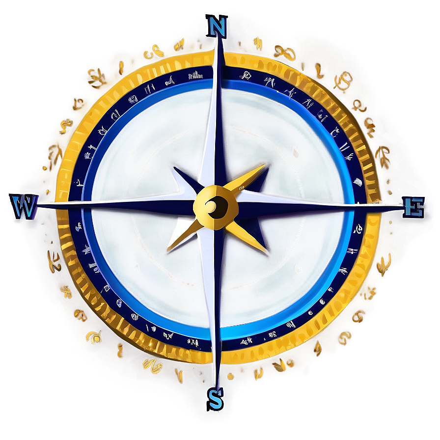 Geometric Compass Art Png Vtx PNG Image