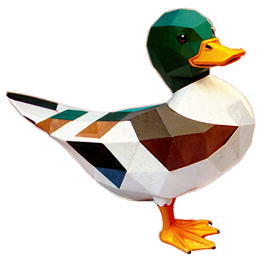 Geometric Duck Png 66 PNG Image