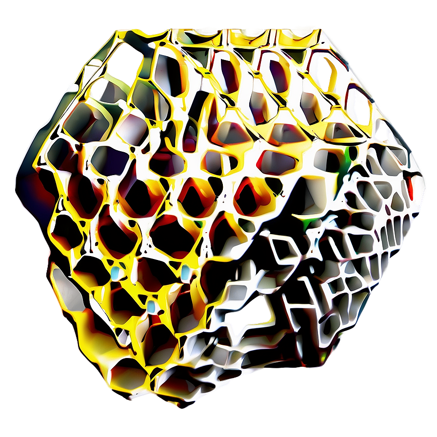 Geometric Honeycomb Png Hvp76 PNG Image