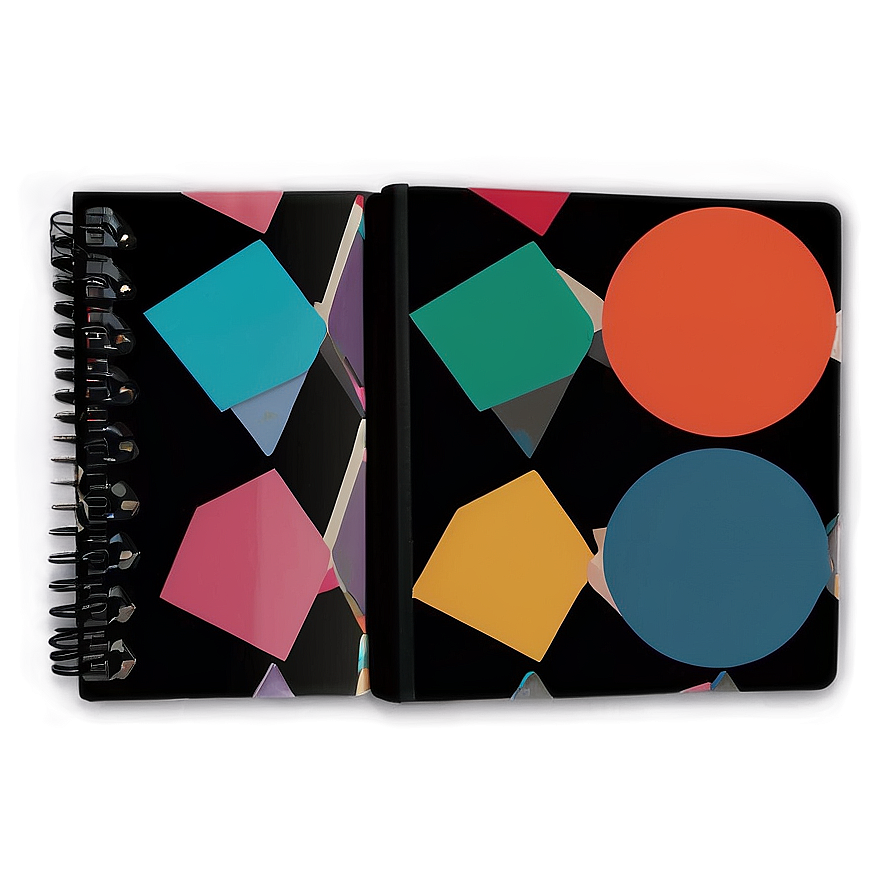 Geometric Notebook Cover Png Kbs PNG Image