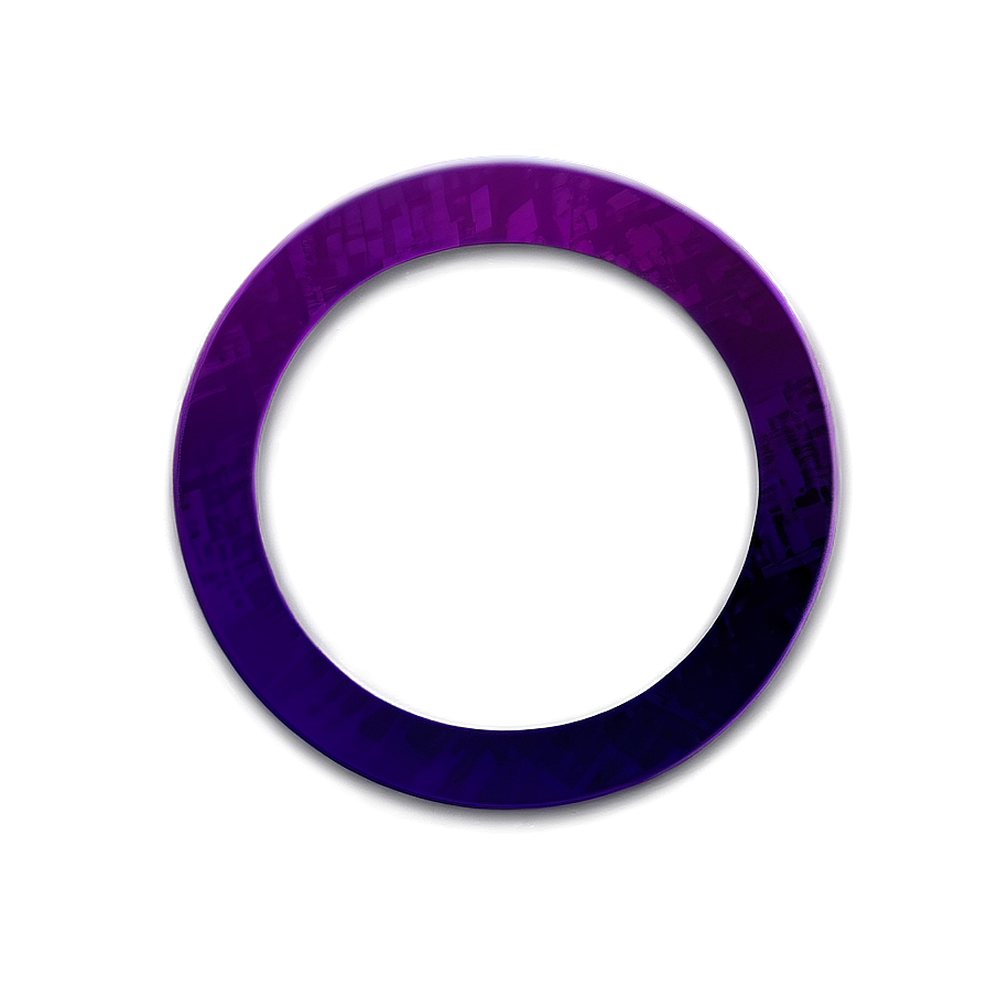 Geometric Purple Circle Png 06202024 PNG Image