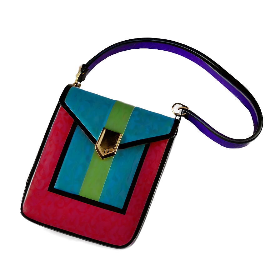 Geometric Purse Png 05242024 PNG Image