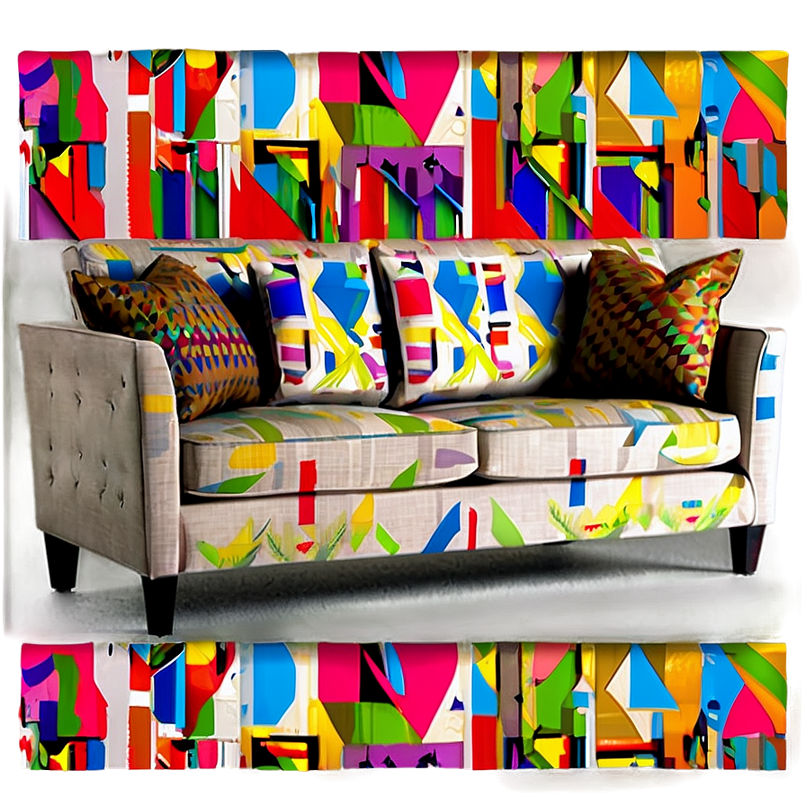 Geometric Sofa Shapes Png 05252024 PNG Image