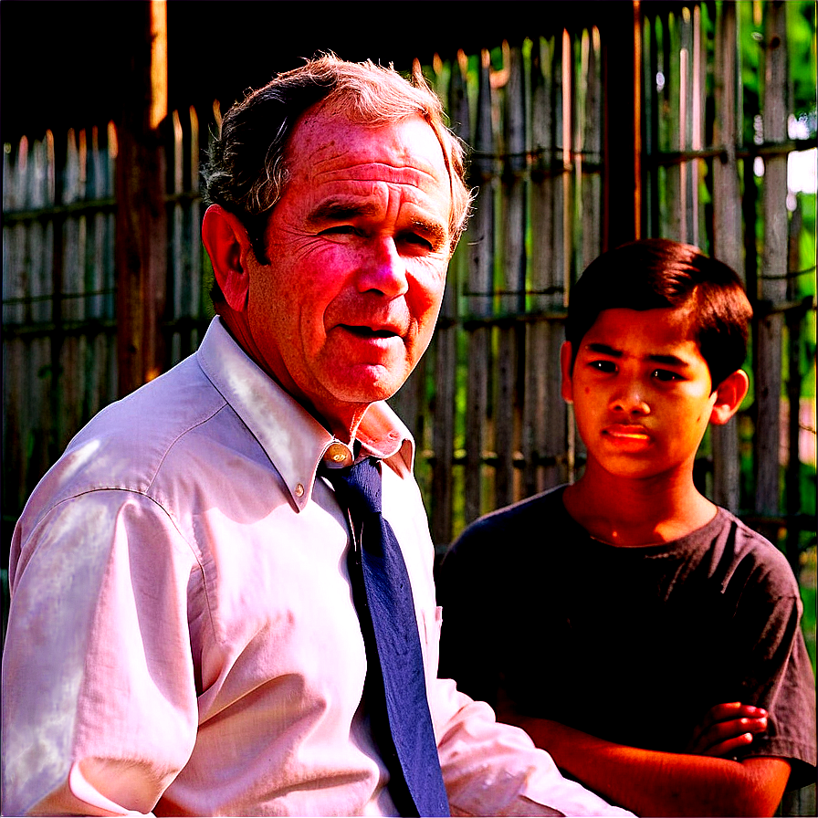 George Bush At Ranch Png 37 PNG Image