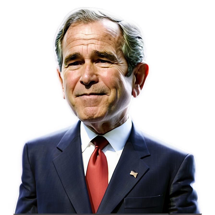 George Bush Cartoon Png Hdw PNG Image