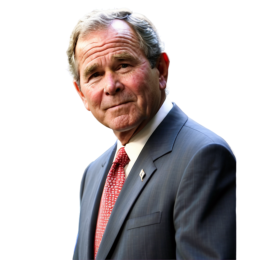 George Bush Education Png Ytb PNG Image