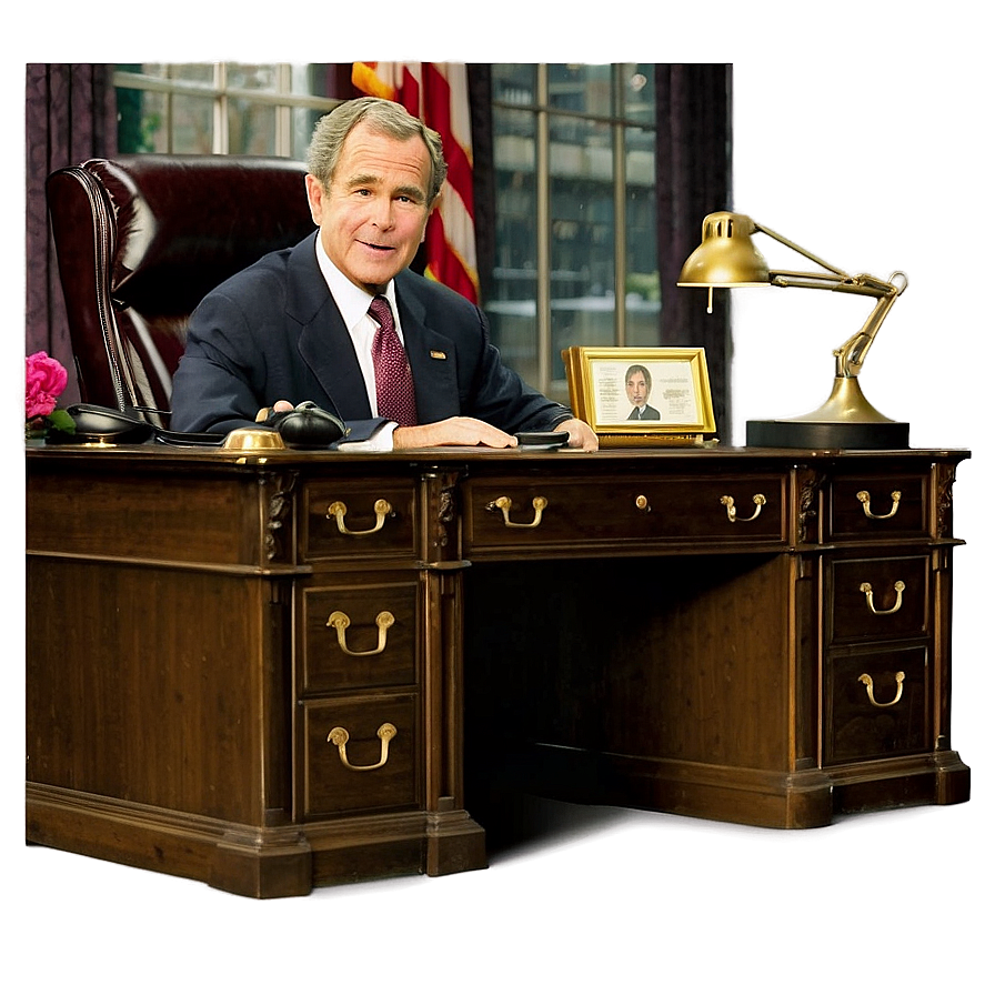 George Bush In Office Png 86 PNG Image