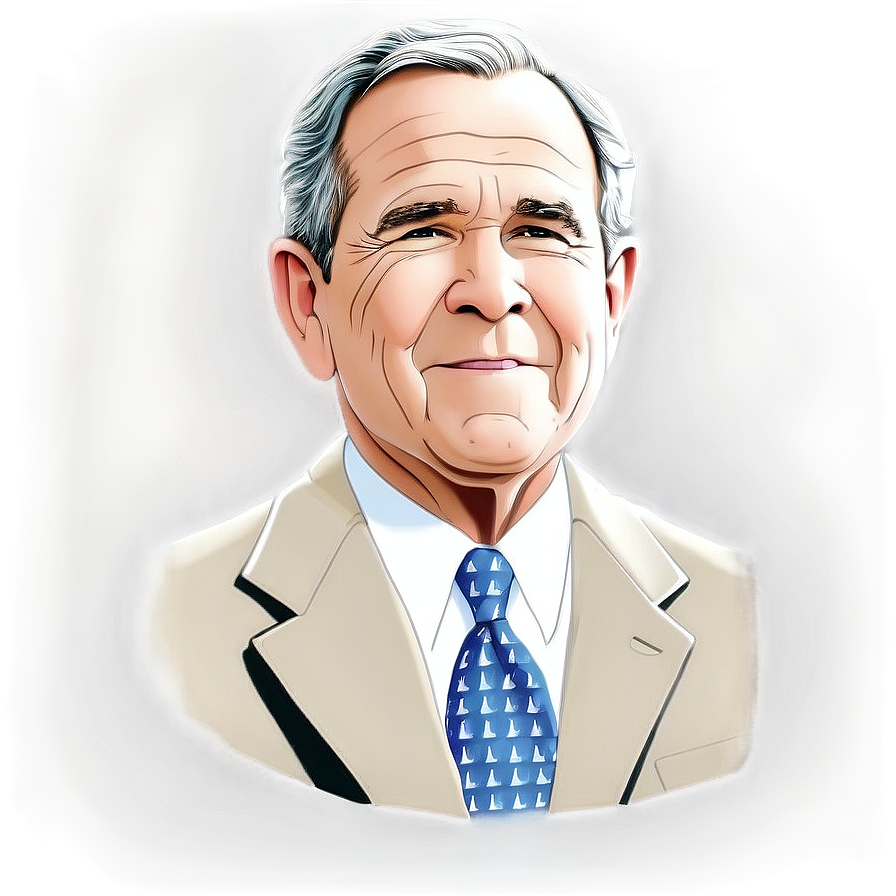 George Bush Texas Png Isa85 PNG Image