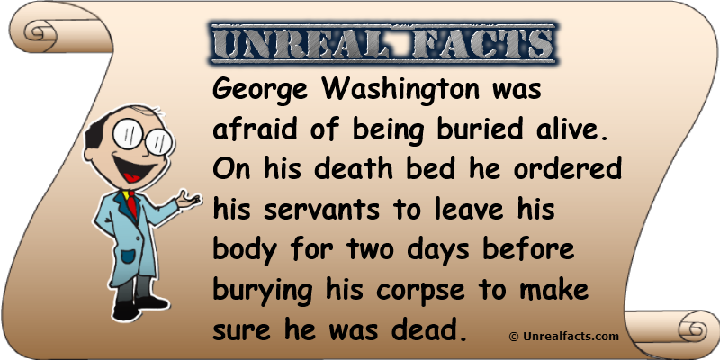 George Washington Fearof Premature Burial PNG Image