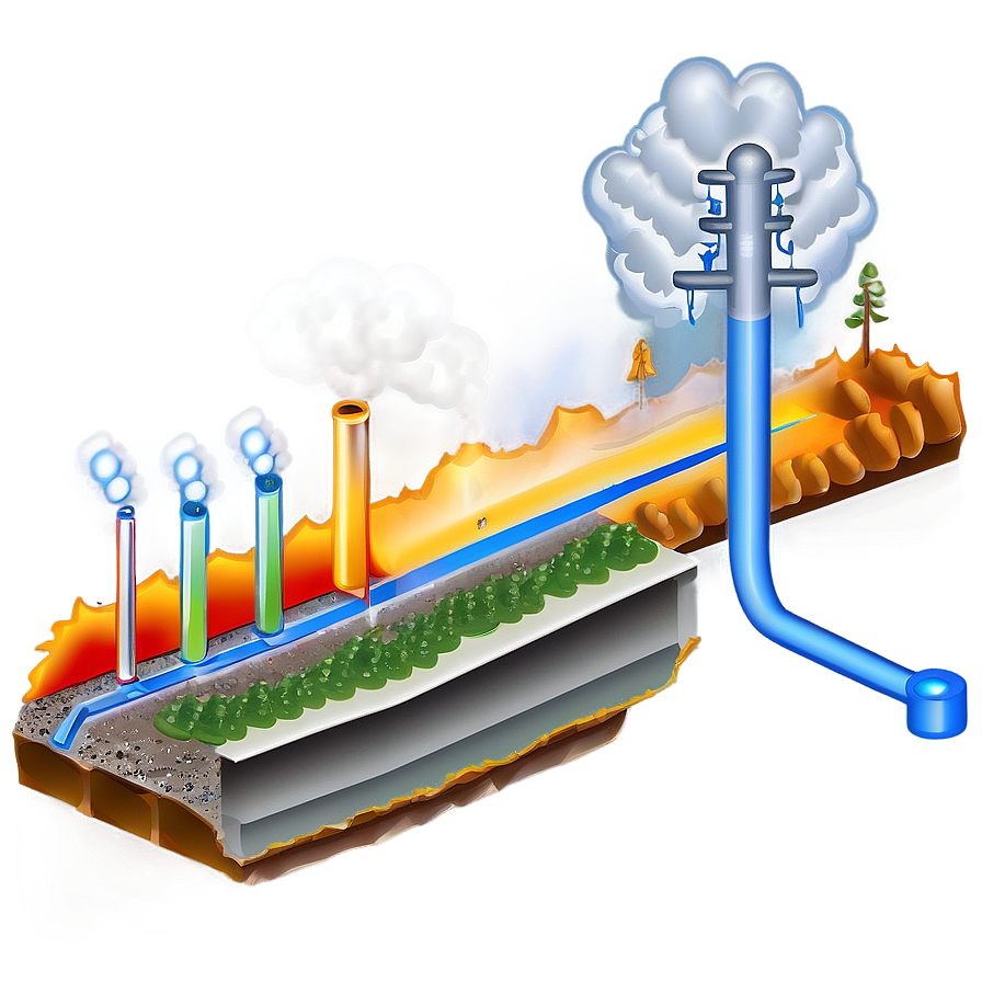 Geothermal Heat Png Rus PNG Image