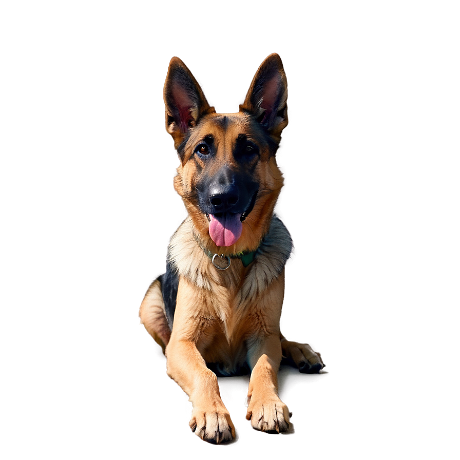 German Shepherd Guarding Png 06112024 PNG Image