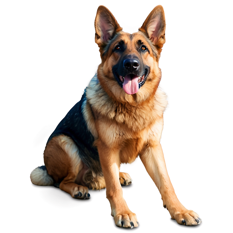 German Shepherd Guarding Png Ruu PNG Image